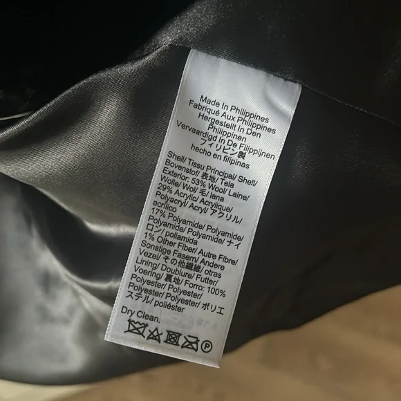 J Crew Textured Wool Blend Lady Coat size 0 - Picture 9 of 9